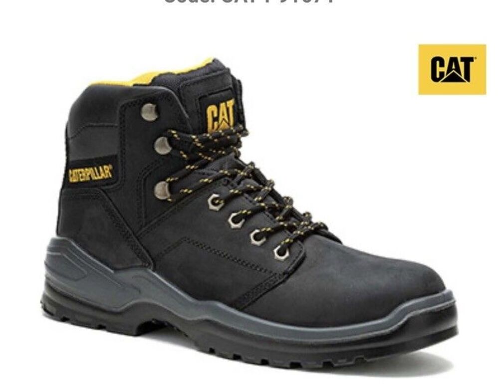 Caterpillar Steel Toe Work Boot Shoe Men’s Size 11.5 Code: CAT-P91671